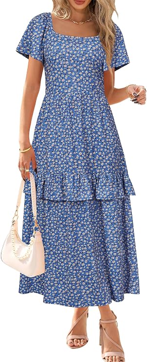 Ruffle Tiered Dress