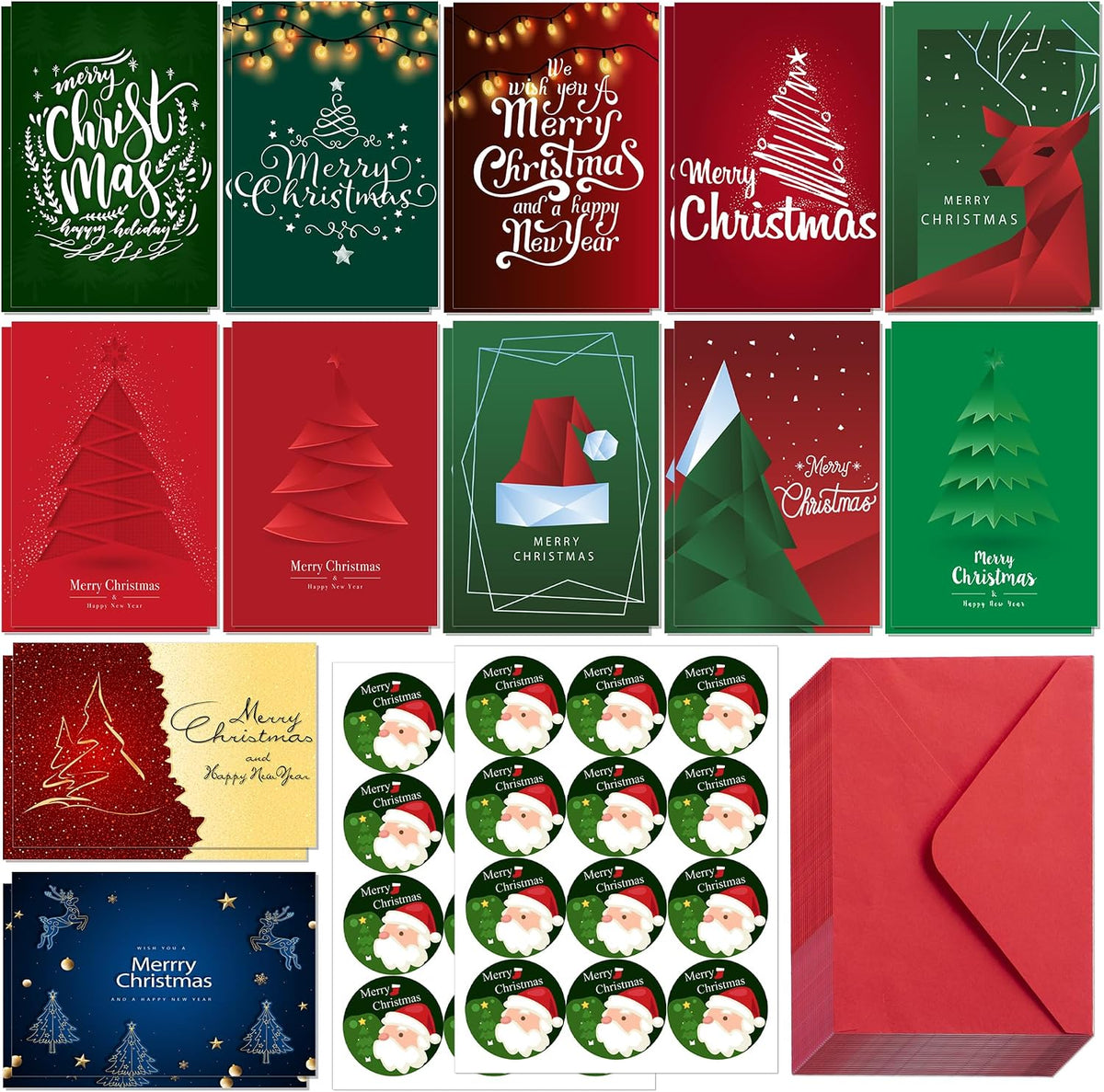 Christmas Card Set (24PK)