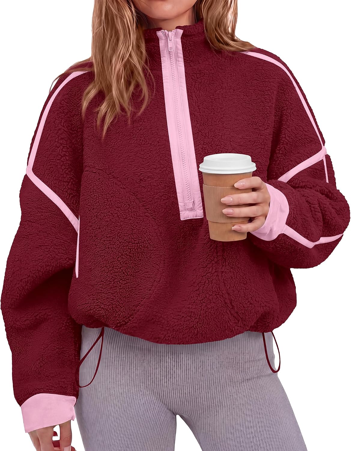 Half Zip Fleece Pullover