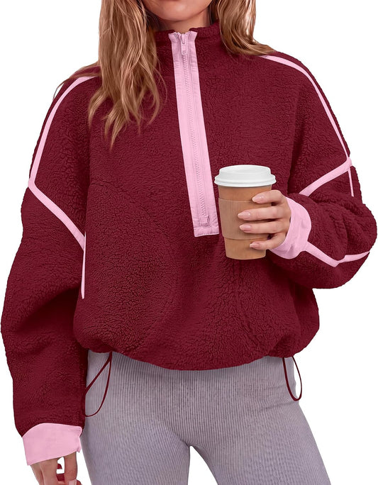 Half Zip Fleece Pullover