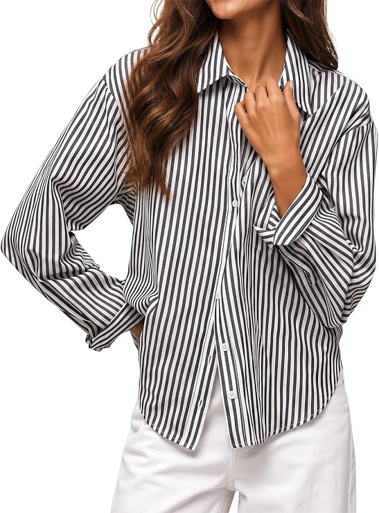 Striped Button Shirt