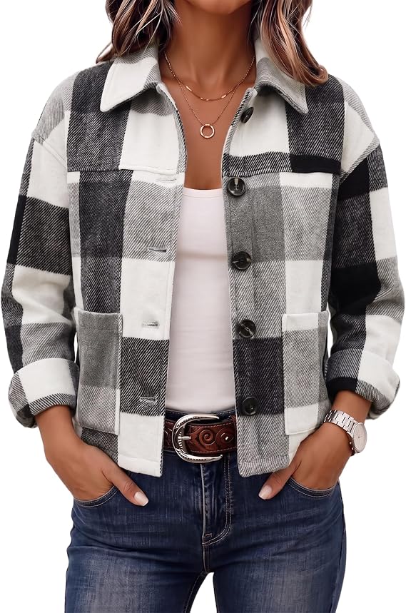 Plaid Flannel Shacket