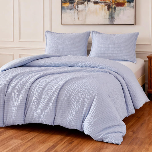 Jacquard Geometric Duvet Set