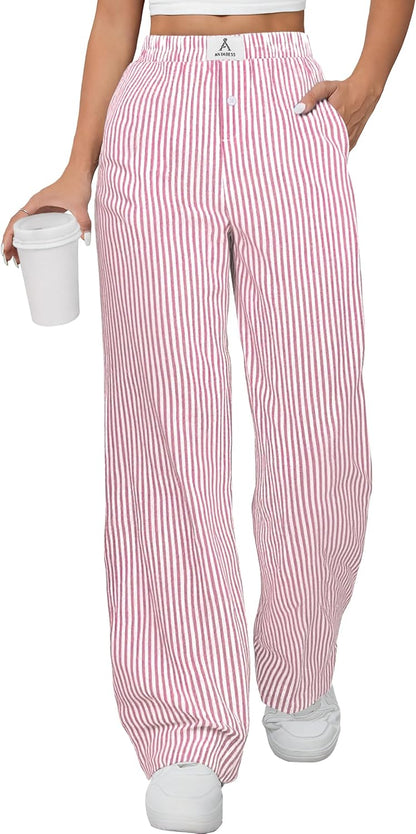 ANRABESS Gingham Boxer Pants