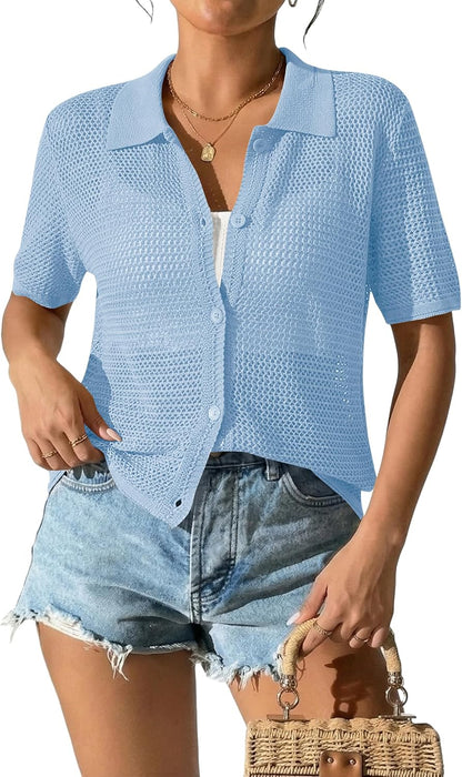 Crochet Cardigan Sweater