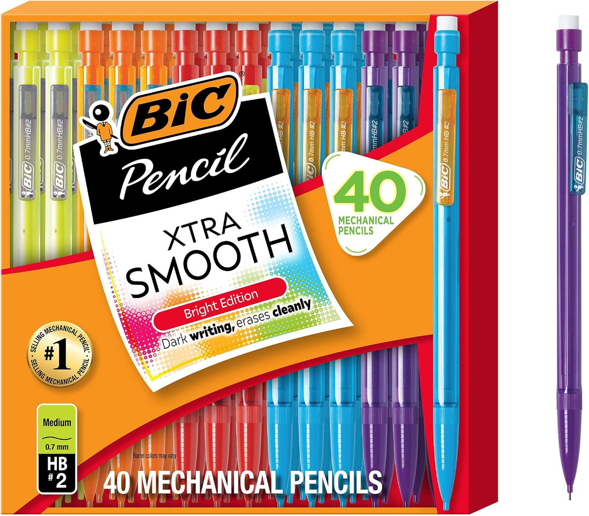 BIC Smooth Mechanical Pencil (40PK)