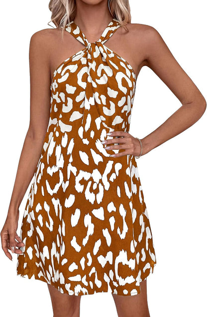 Floral Halter Sundress