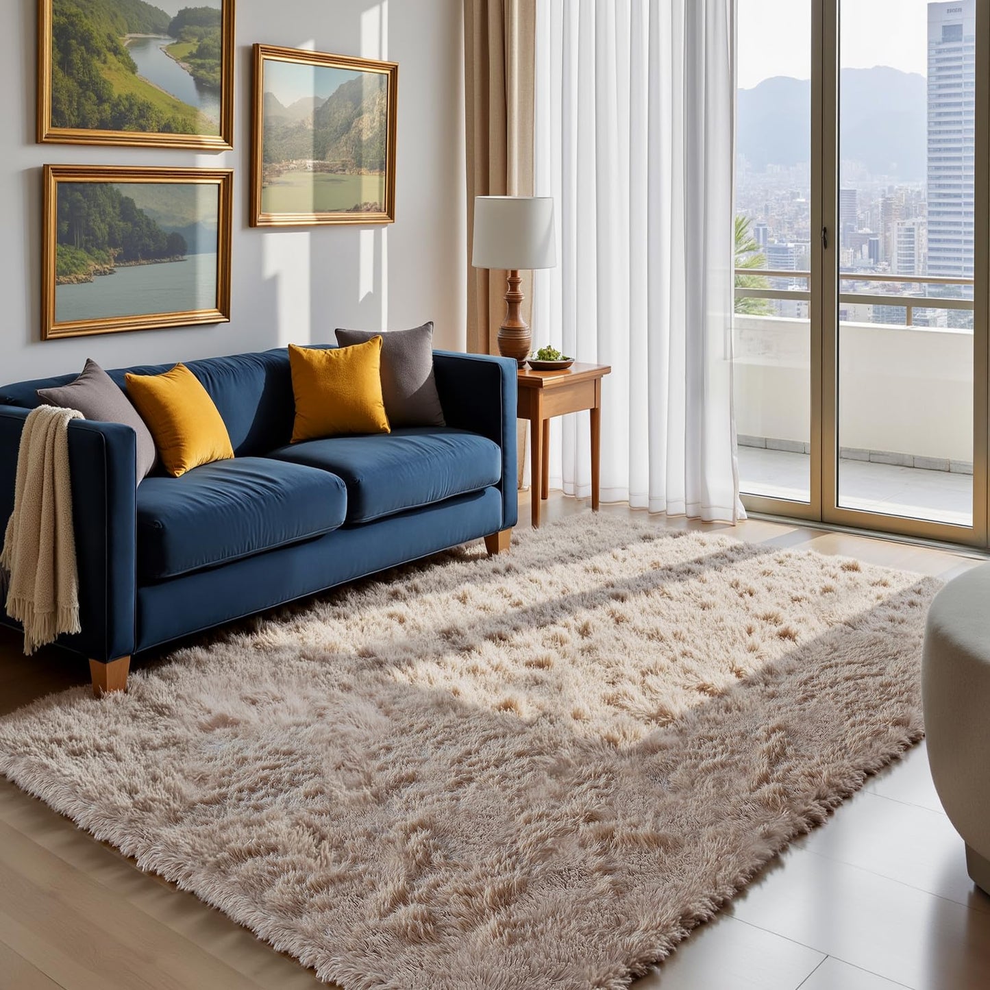 Fluffy Shag Area Rug