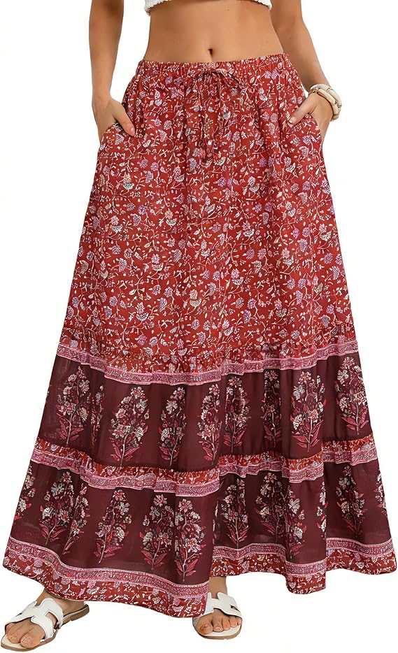 Boho Maxi Skirt