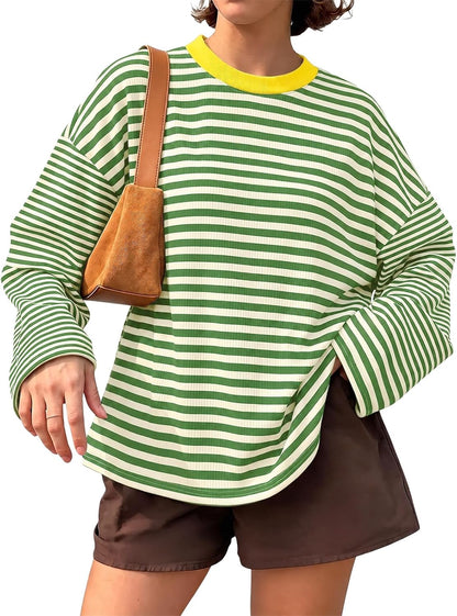 Striped Long Sleeve T-Shirt