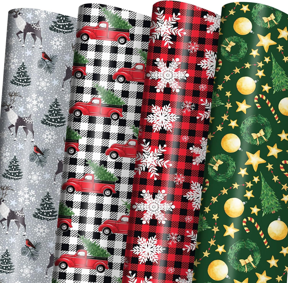 Christmas Wrapping Paper (4PK)