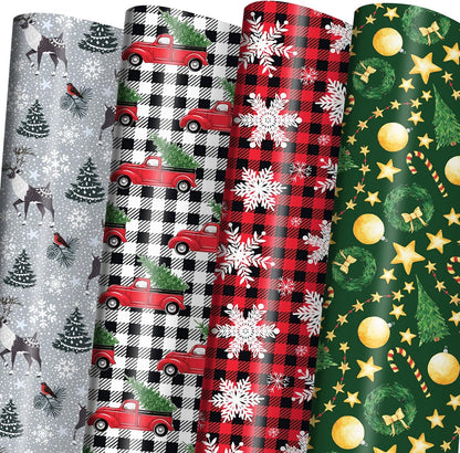 Christmas Wrapping Paper (4PK)