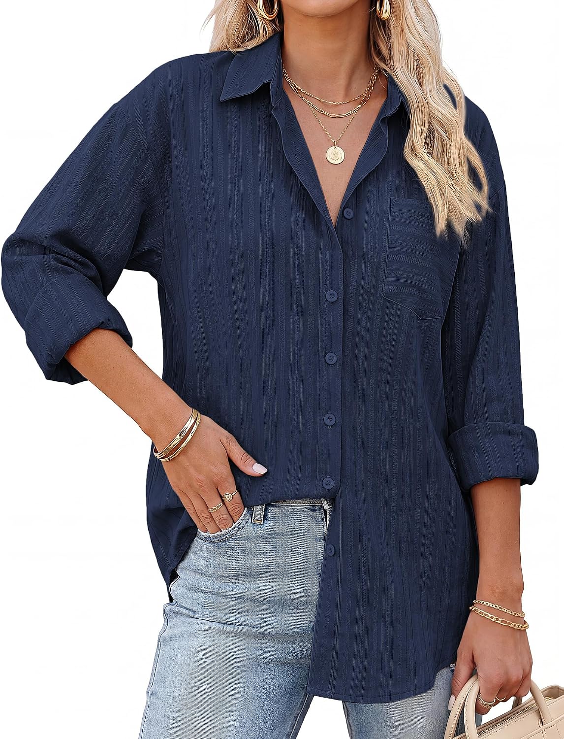 Cotton Oversized Blouse