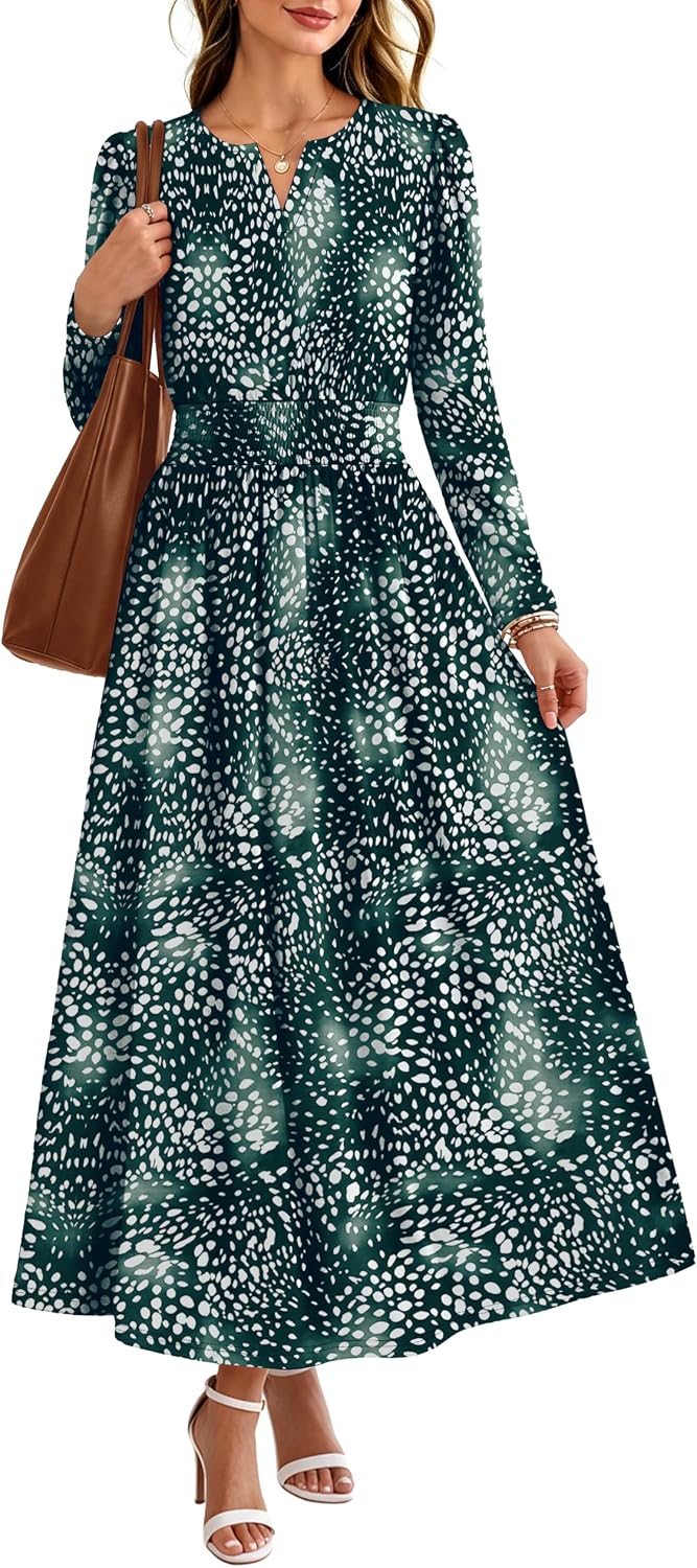 Boho Floral Maxi Dress