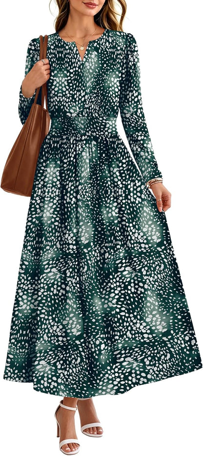 Boho Floral Maxi Dress