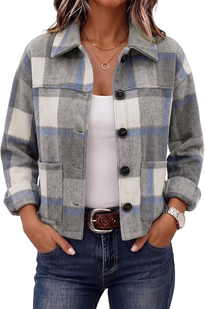Plaid Flannel Shacket