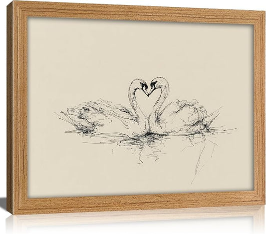 Framed Sketch Art Print