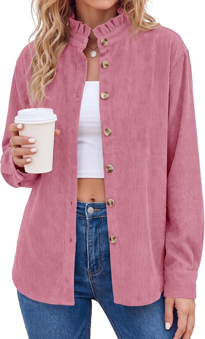 Corduroy Button Shirt