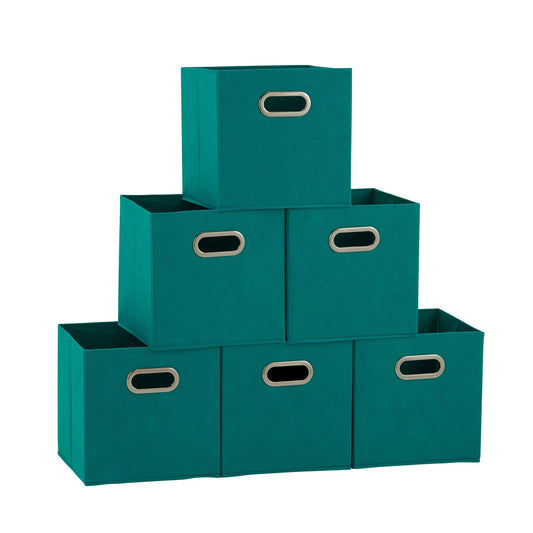 Fabric Storage Cubes 6PK