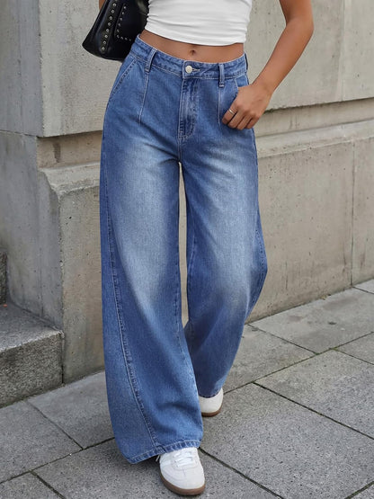 Wide Leg Baggy Jeans