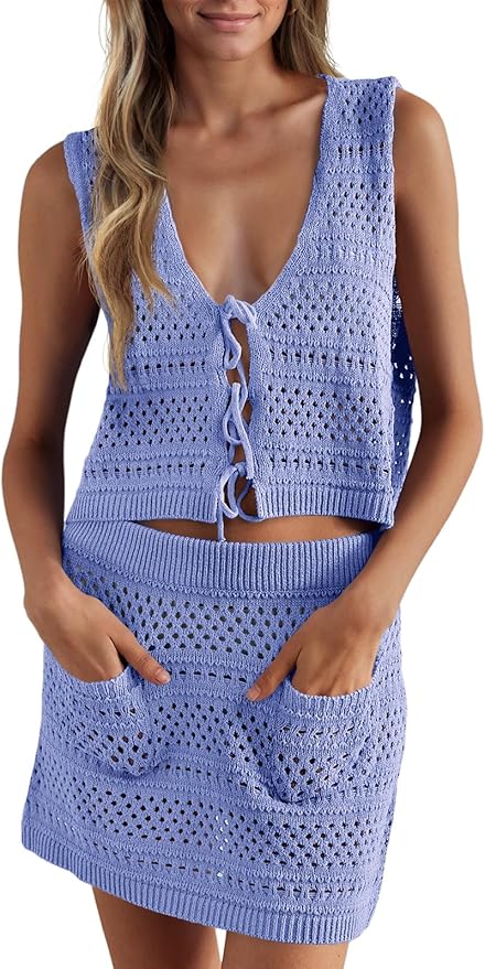 Crochet Swim Set (2PK)