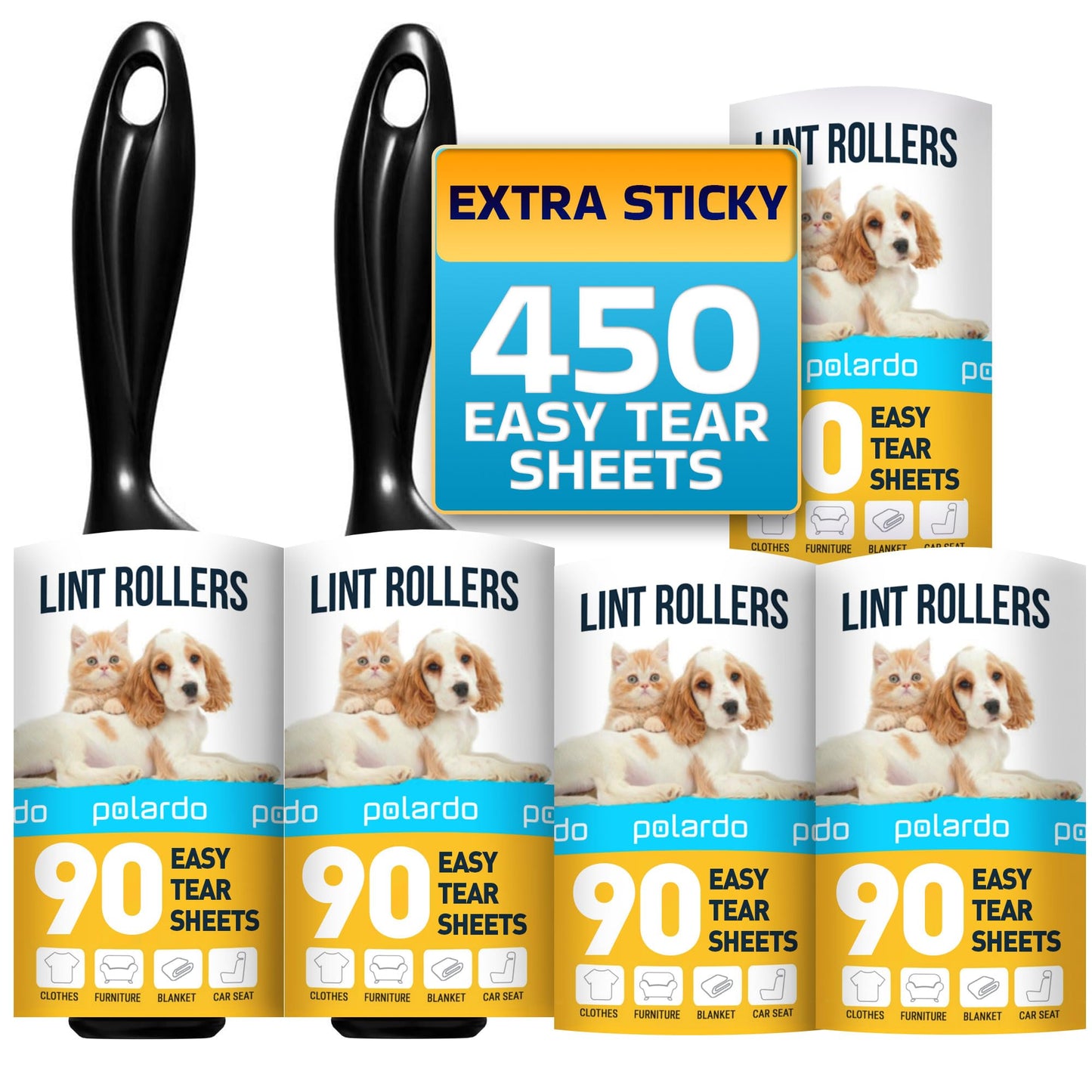 Lint Rollers 5pk