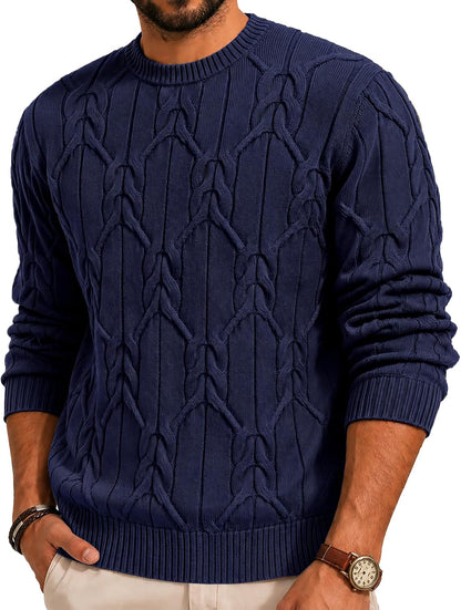 Men's Cable Knit Sweater