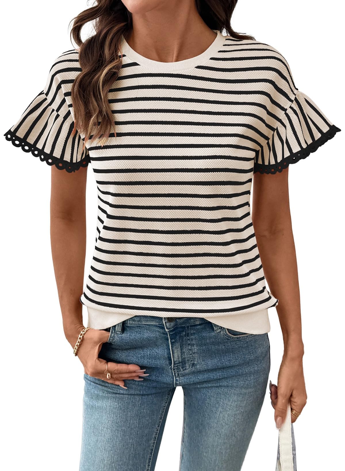 Striped Top Shirt