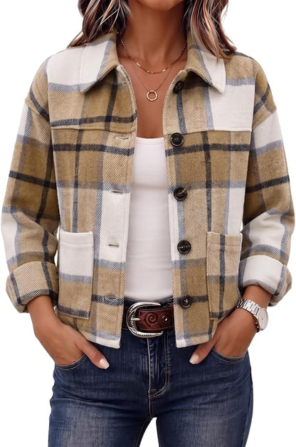 Plaid Flannel Shacket