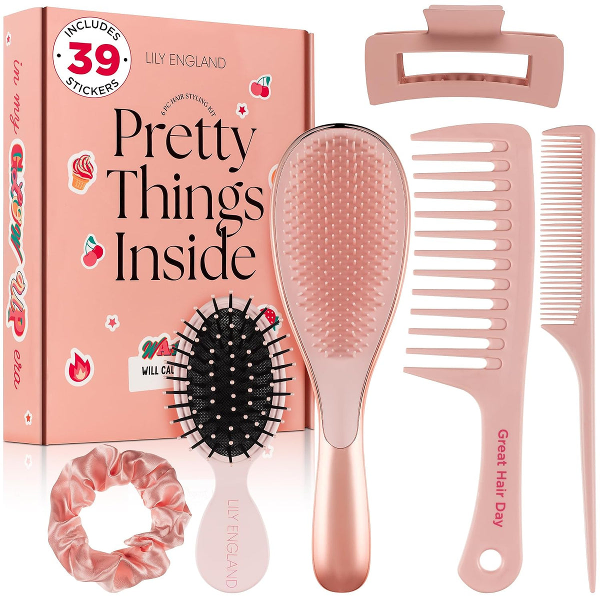 Hair Brush Set (6PK)