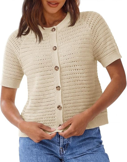 Crochet Cardigan Sweater
