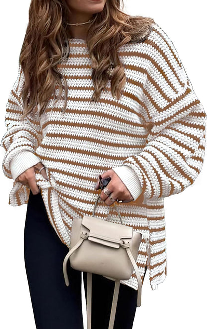 Oversized Striped Sweater