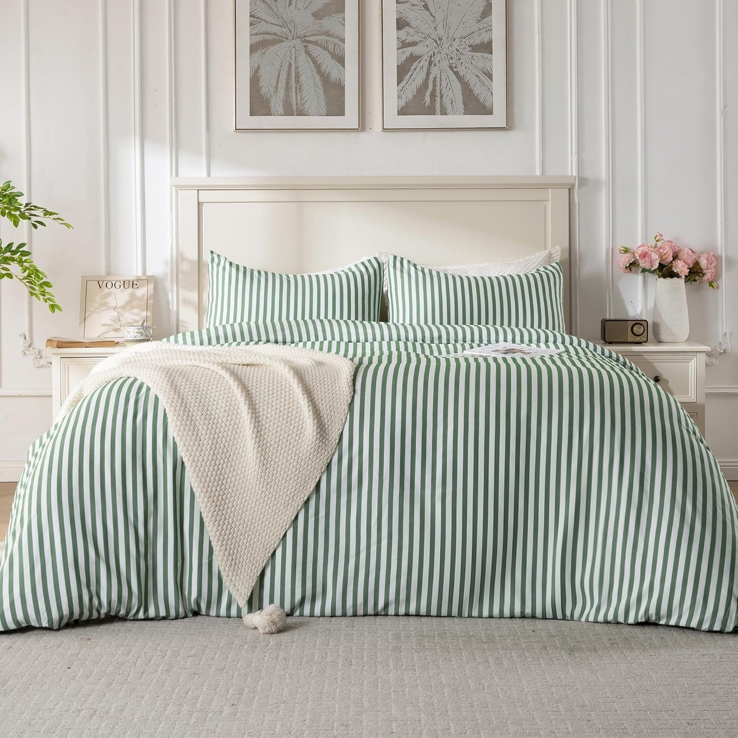 Striped Duvet Set