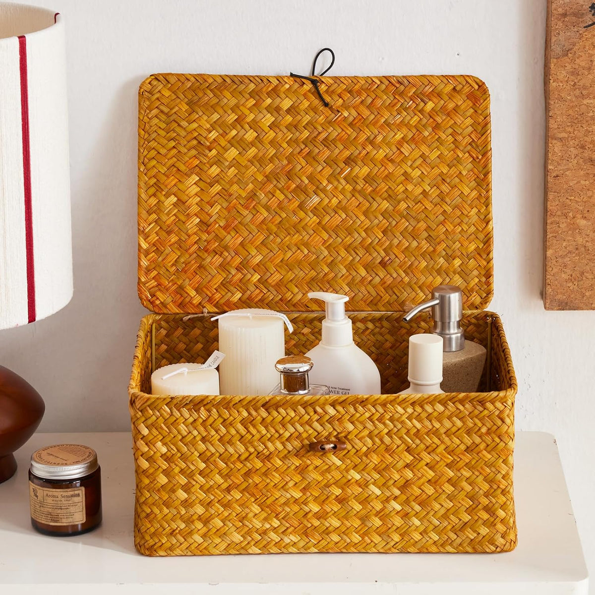 Woven Seagrass Baskets (3PK)