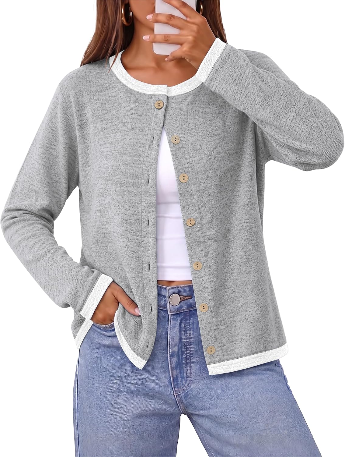 Button Up Cardigan