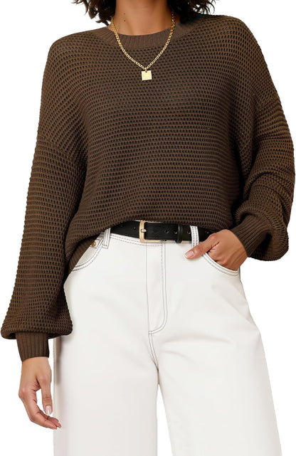 Waffle Knit Sweater