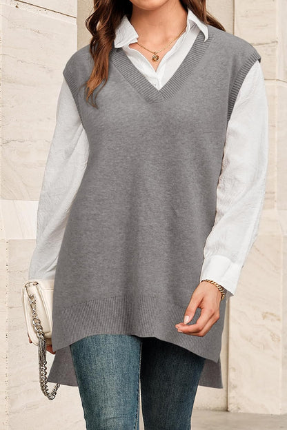 Wool Blend Sweater Vest