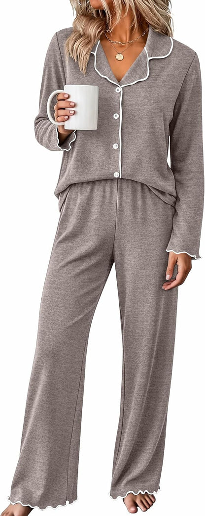 Button Down PJ Set