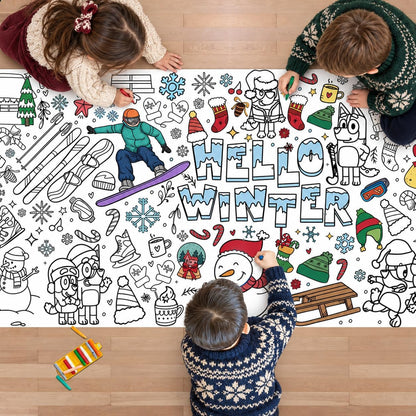 Coloring Tablecloth