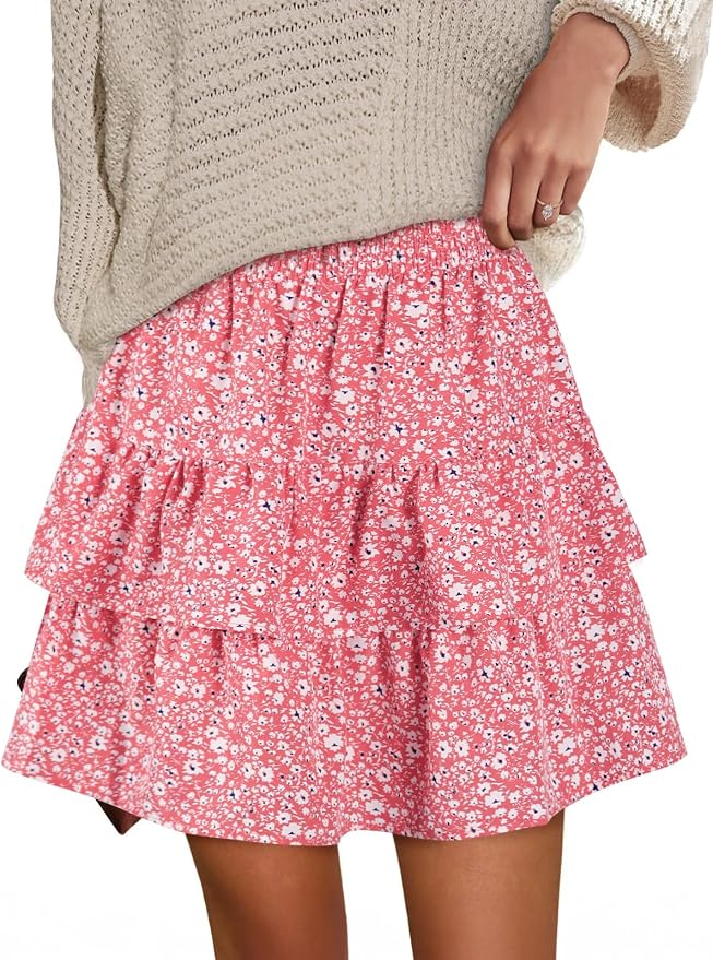 Boho Ruffle Skirt