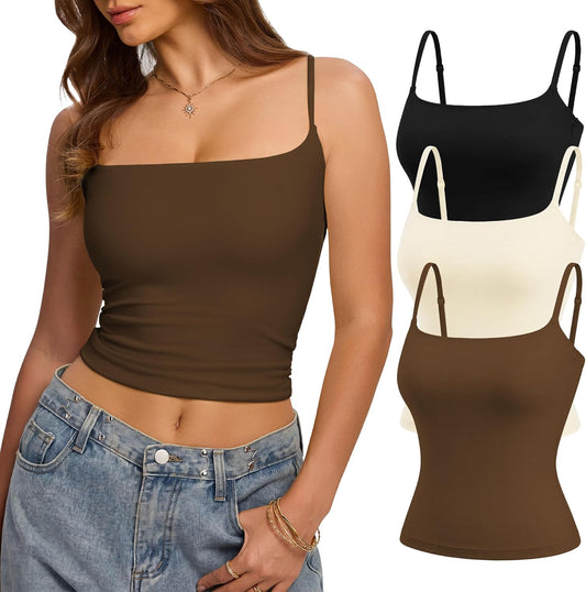 Double Lined Tank Top (3PK)