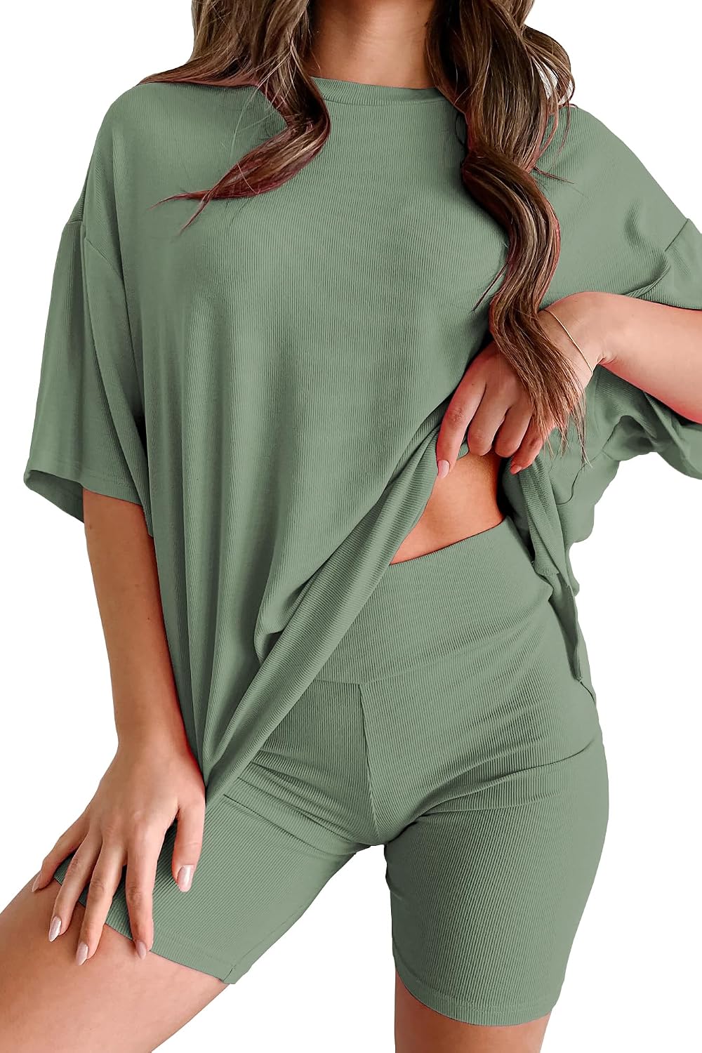Ribbed Lounge Set