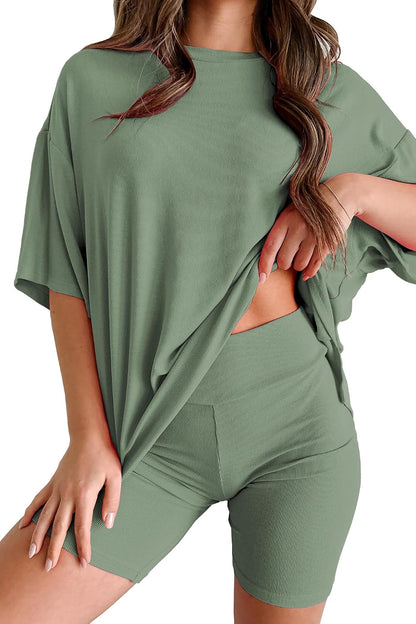 Ribbed Lounge Set