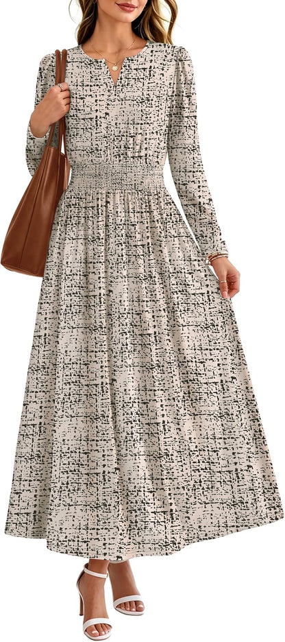 Boho Floral Maxi Dress