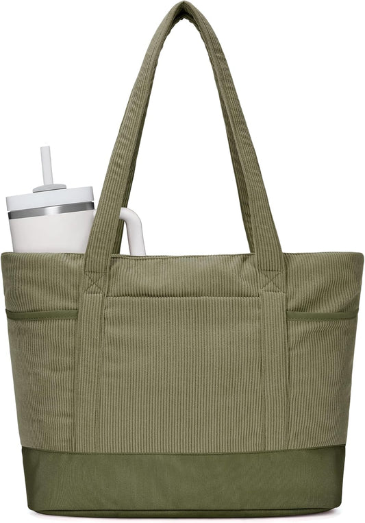 Corduroy Tote Bag