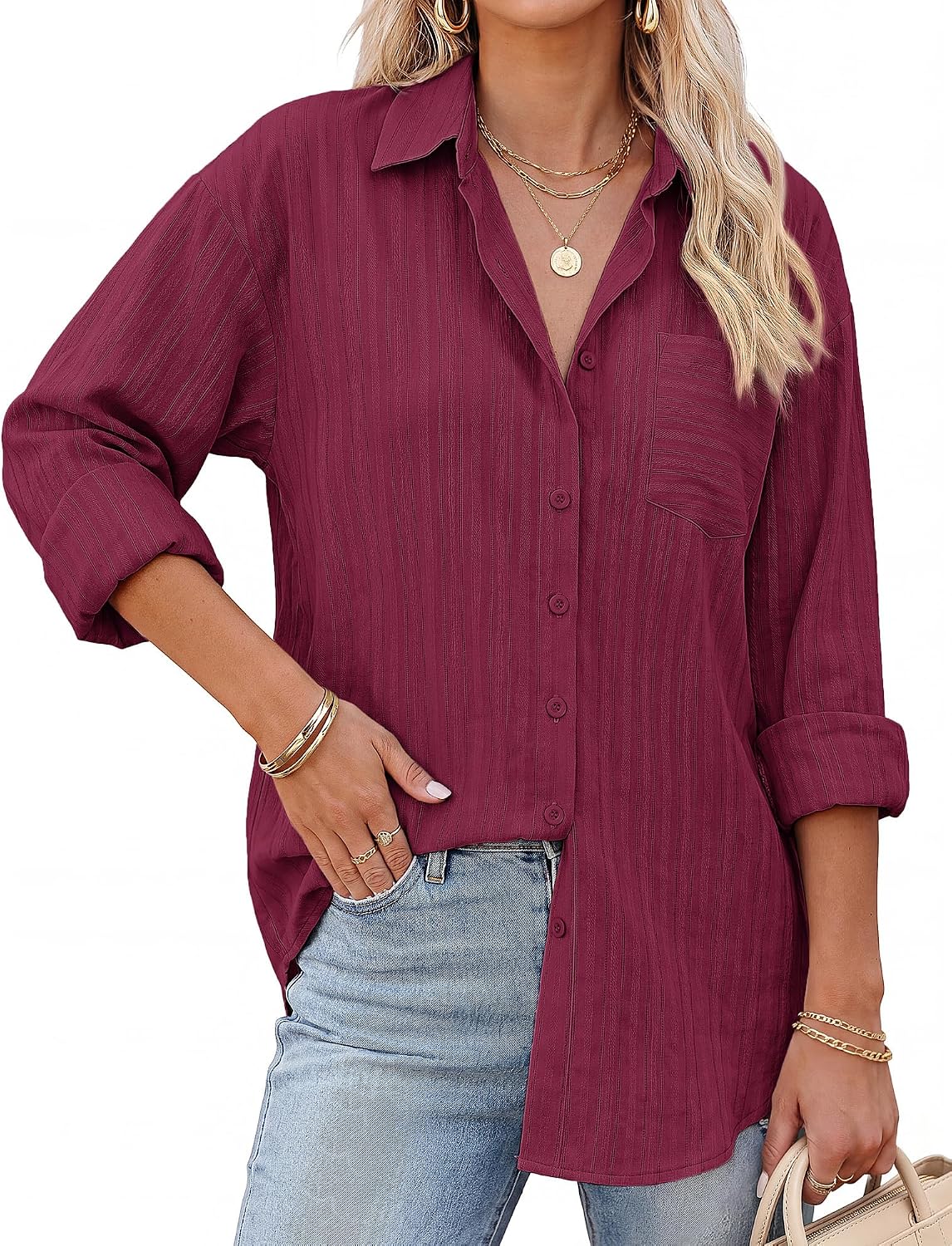 Cotton Oversized Blouse