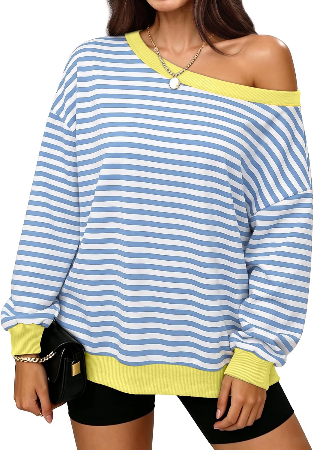 Off Shoulder Sweatshirt