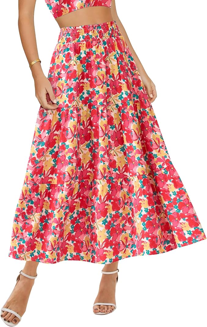 Boho Midi Skirt