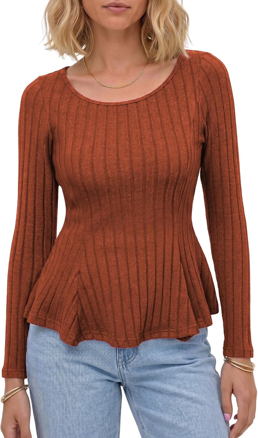 Bow Tie Peplum Blouse