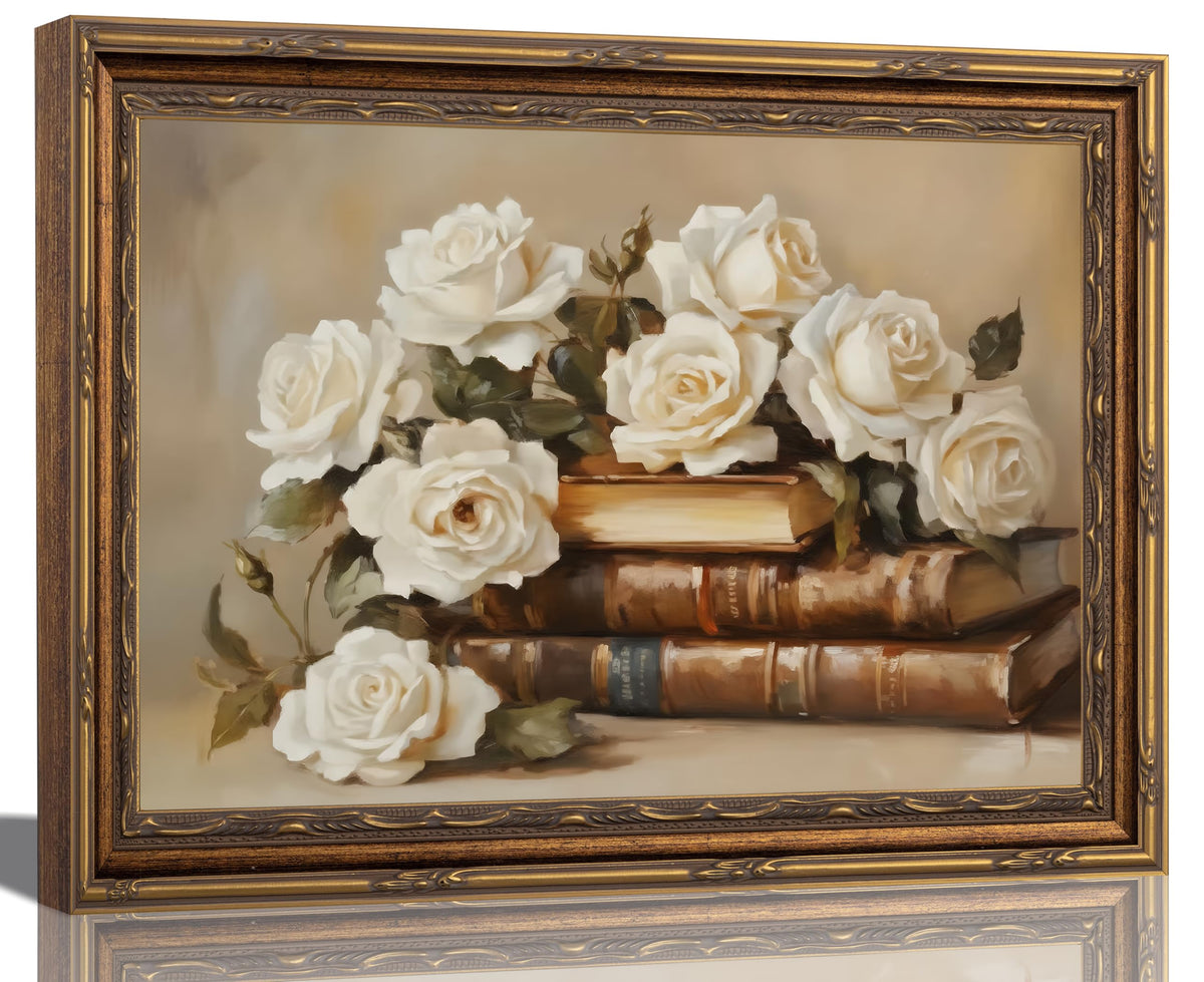 Vintage Flowers Canvas Art